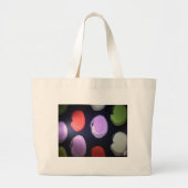 Kleuren van mijn leven Big polkadot.JPG Grote Tote Bag (Voorkant)