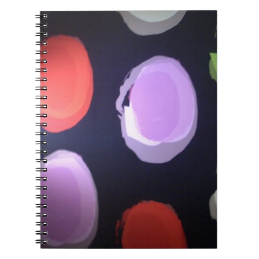 Kleuren van mijn leven Big polkadot.JPG Notitieboek (Voorkant)
