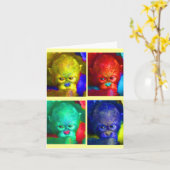 Kleuren van mijn wereld voornamelijk primaten kaart (Gele Bloem)