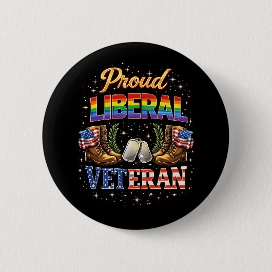 Kleuren van Moed Ronde Button 5,7 Cm (Voorkant)