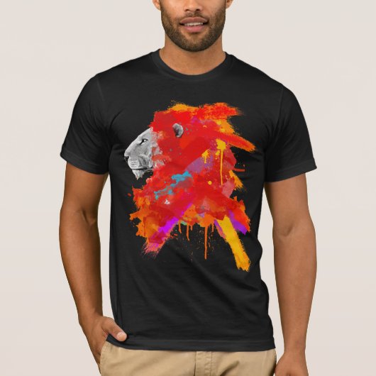 Kleuren van moed (voor donkere shirten) t-shirt (Voorkant)