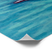 Kleuren van Monterosso afdrukken Poster (Hoek)