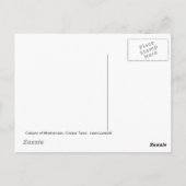 Kleuren van Monterosso-Briefkaart Briefkaart (Achterkant)