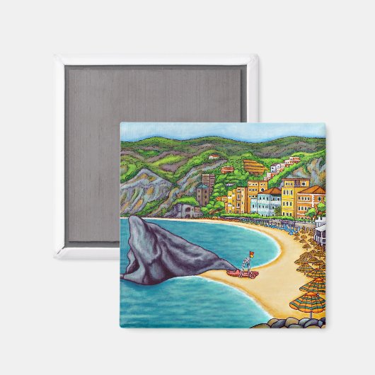 Kleuren van Monterosso Magnet (Voorkant / Achterkant)