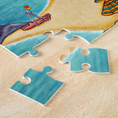 Kleuren van Monterosso Puzzle Legpuzzel (Zijkant)