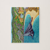 Kleuren van Monterosso Puzzle Legpuzzel (Verticaal)