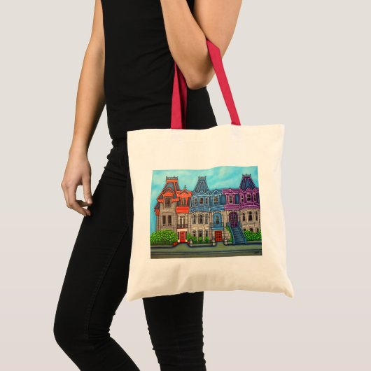 Kleuren van Montreal-Canvas tas (Voorkant (product))