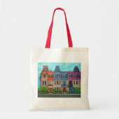 Kleuren van Montreal-Canvas tas (Voorkant)