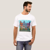 Kleuren van Montreal T-Shirt (Voorkant volledig)
