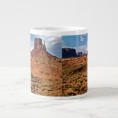 KLEUREN VAN MONUMENT VALLEY 20 oz. Jumbo-Mok Grote Koffiekop (Voorkant)