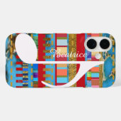kleuren van muziek op maat Case-Mate iPhone case (Achterkant (horizontaal))