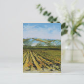 Kleuren van Napa Vallei, het Land Californië van Briefkaart (Staand voorkant)