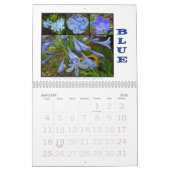 Kleuren van Natuur Bloemen Collage Muur Kalender (Jan 2026)