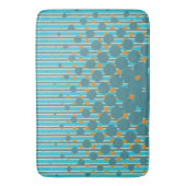 Kleuren van Nieuw-Zeeland - Dichtheid in Turquoise Badmat (Voorkant Verticaal)