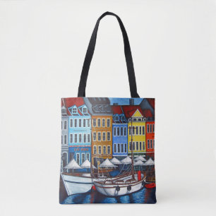 Kleuren van Nyhavn Bag van Lisa Lorenz Tote Bag