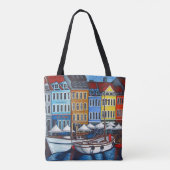 Kleuren van Nyhavn Bag van Lisa Lorenz Tote Bag (Achterkant)