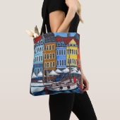 Kleuren van Nyhavn Bag van Lisa Lorenz Tote Bag (Dichtbij)