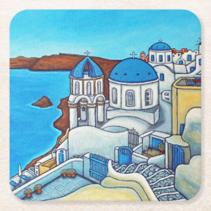 Kleuren van Onderzetters Santorini
