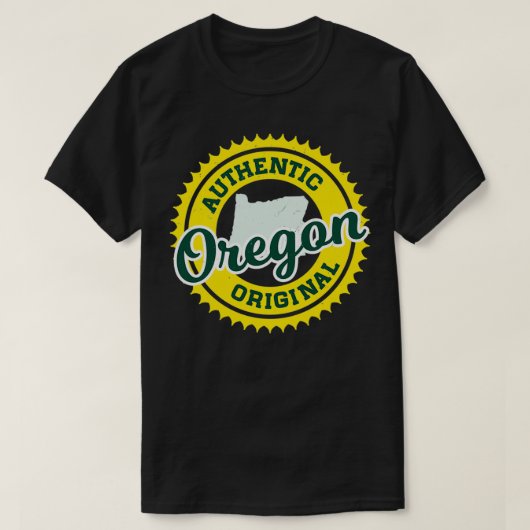 KLEUREN VAN OREGON AUTHENTIC ORIGINAL DUCKS T-SHIRT (Design voorkant)