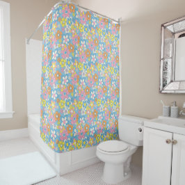 Kleuren van pasta's - zogenaamde "Floral Shower Cu Douchegordijn