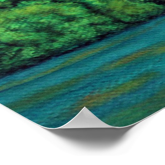 Kleuren van Prague Poster Print (Hoek)