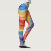 Kleuren van regenboog leggings (Rechts)