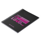 Kleuren van roze dingen die ik niet hardop kan zeg notitieboek (Linkerzijde)