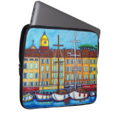 Kleuren van Saint-Tropez Electronic Bag Laptop Sleeve (Voorkant Rechts)
