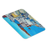 Kleuren van Santorini Magnet van Lisa Lorenz Magneet (Rechterzijde)