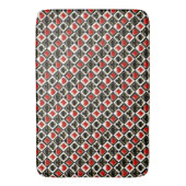 Kleuren van speelkaarten badmat (Voorkant Verticaal)