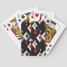 Kleuren van speelkaarten in poker.