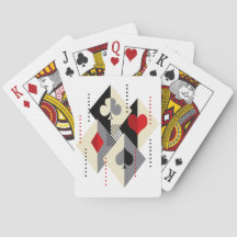 Kleuren van speelkaarten in poker.
