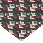 Kleuren van speelkaarten in poker. tafelkleed (Gekanteld)
