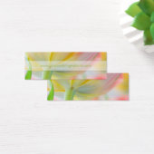 Kleuren van Spring Tulip · Bruiloft Website Kaart (Bureau)