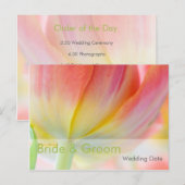 Kleuren van Spring Tulip · Orde van de Dag Briefka Briefkaart (Voorkant / Achterkant)