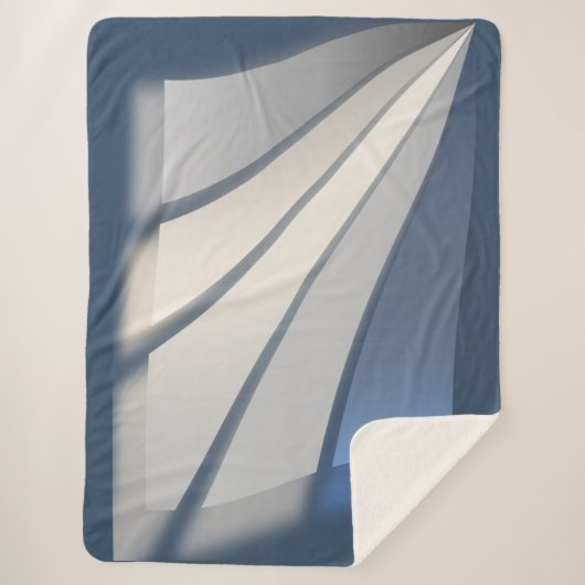 Kleuren van stenen sherpa deken (Voorkant)