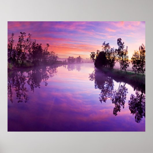 Kleuren van Sunrise Poster (Voorkant)