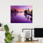 Kleuren van Sunrise Poster (Thuiskantoor)