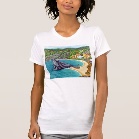 Kleuren van T-shirt Monterosso (Voorkant)