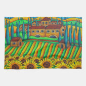 Kleuren van Toscane American MoJo Kitchen Towel Theedoek (Horizontaal)