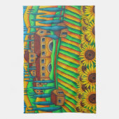 Kleuren van Toscane American MoJo Kitchen Towel Theedoek (Verticaal)