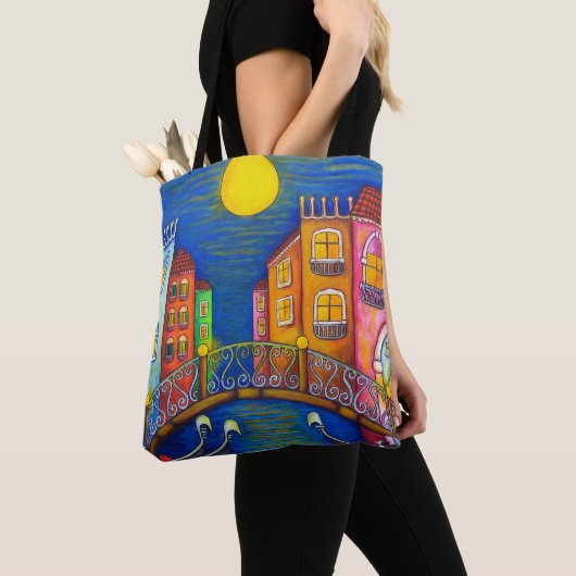 Kleuren van Venetië tas door Lisa Lorenz (Dichtbij)