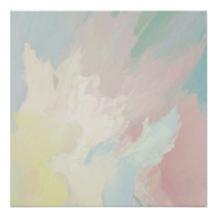 kleuren van veren perfect poster