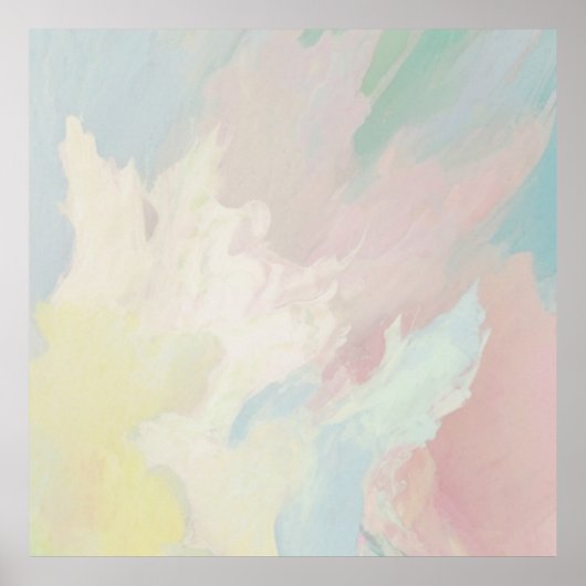 kleuren van veren poster (Voorkant)