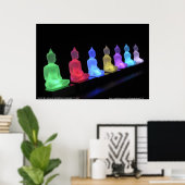 KLEUREN VAN VERLICHTING POSTER (Thuiskantoor)