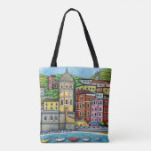 kleuren van Vernazza door Lisa Lorenz Tote Bag (Achterkant)