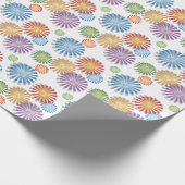 Kleuren verbranden cadeaupapier (Hoek)