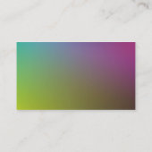 Kleuren Visitekaartje (Achterkant)