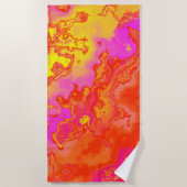 Kleuren voor energieherstel in Chakra Strandlaken (Voorkant)