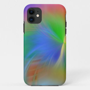 kleuren voor zachte regenboog iPhone 11 hoesje